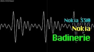 Nokia  quotBadineriequot Nokia 3310 Oscilloscope Visualization [upl. by Skantze]