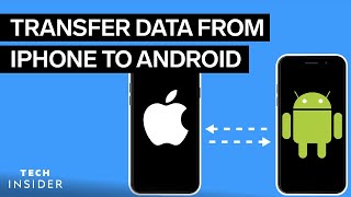 How To Transfer Contacts From iPhone To Android  Tech Insider [upl. by Ovid]