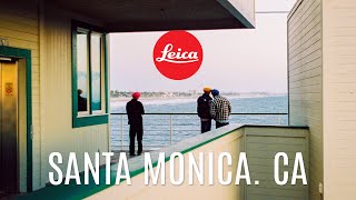 Kodak Portra 400 at Santa Monica Pier with Leica M6 POV x ASMR [upl. by Hawley]