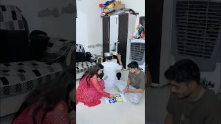 बीचारे मेरे पति को पासा🎲बनना पड़ा😜🤣 kajalsoni comedy youtubeshorts funny viralshorts [upl. by Amliw84]