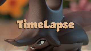 3D Sculpt amp Chill Beetle Timelapse [upl. by Fablan773]