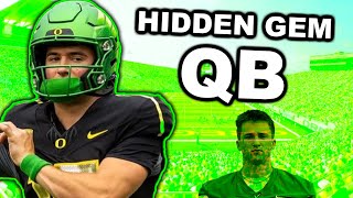 OREGON Has a HIDDEN GEM QB on the Roster Meet Luke Moga [upl. by Annaitat]