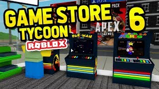 BUYING ARCADES MACHINES  ROBLOX GAME STORE TYCOON 6 [upl. by Fugazy883]