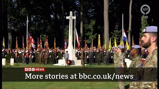 Arnhem 80th anniversary commemorations continued this day WWII Netherlands 22Sep2024 [upl. by Recor]