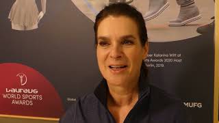 Katarina Witt Interview über Eiskunstlauf Zukunft bei dem Damen [upl. by Kennet]