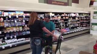 Grown man throws a temper tantrum at a grocery store [upl. by Luemas]