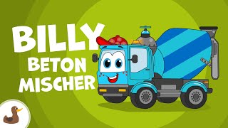 🎶 Baustellenlied Kinder  Billy Betonmischer Drehen und mischen  EMMALU  Sing Kinderlieder [upl. by Chaim]