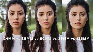 Primes Lens Comparison on Crop Frame 24mm vs 35mm vs 50mm vs 85mm vs 135mm [upl. by Clift]