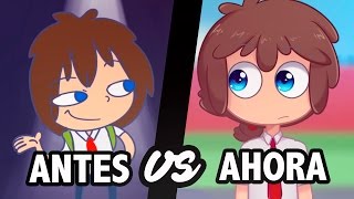 FNAFHS  ¡ANTES vs AHORA 2017 [upl. by Neenej]