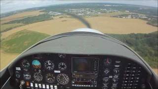 Tours de piste en 25 à ToussusLFPN [upl. by Pembrook446]