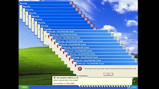 Windows XP  Crazy Error [upl. by Kenton]