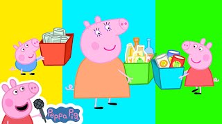 Peppa is Going to Recycle  Peppa Pig Songs  Peppa Pig Nursery Rhymes amp Kids Songs [upl. by Abbott438]