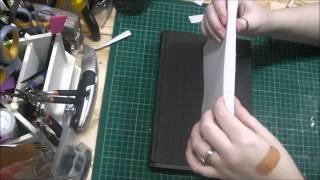 Bookbinding Tutorial Part 2A  Sewing your signatures [upl. by Nylorak]