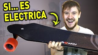 El skate eléctrico del futuro ¿Mejor que Boosted board  Exway X1 [upl. by Gui586]