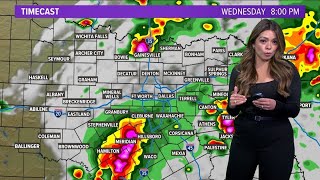 SEVERE WEATHER What North Texas is expecting Wednesday [upl. by Irena]