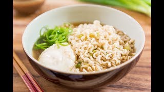 Quick Ramen Noodle Soup 15minute recipe [upl. by Lehar]