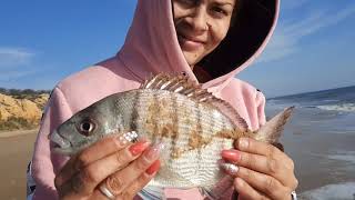 Surfcasting HUELVAMATALASCAÑAS [upl. by Blair760]