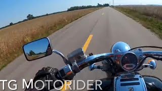 TG MotoRiderVTX 1800 Complete Review and Ride [upl. by Eveiveneg]