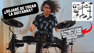 ME VOY A CONVERTIR EN BATERISTA  KIT DE BATERÍA ELÉCTRICA DONNER DED80 con BrandGzz [upl. by Yra]