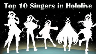 The Top 10 Singers in Hololive Ranked [upl. by Ennasor]