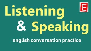 Daily English Conversation Practice  Listening and Speaking  Questions and Answers  English 4K [upl. by Corney567]