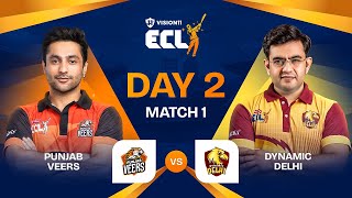 ECL  Match 3  Punjab Veers vs Dynamic Delhi  Harsh Beniwal vs Sonu Sharma [upl. by Ia]