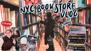 NYC Bookstore vlog ✨ 4 story BampN  Strand  haul [upl. by Lenny]