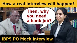 IBPS PO Interview Preparation 202324  Mock Interview  Real Interview Experience ibps ibpspo [upl. by Anna-Diane]