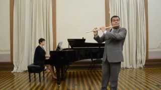 Flute concerto in C major  A E M Grétry  Claudio Abrantes [upl. by Barcot]