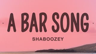 Shaboozey  A Bar Song Tipsy [upl. by Nahtanoj]