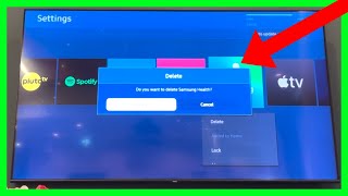 How to Delete Preinstalled Apps on Samsung Smart TV NEW UPDATE in 2024 [upl. by Saunders]