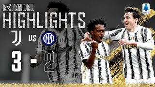 Juventus 32 Inter  Cuadrado Secures Derby Victory with Late Penalty  EXTENDED Highlights [upl. by Vinay]