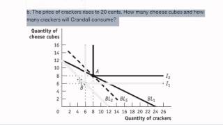 Utility Maximization Example with Perfect Compliments  Price Change  Intro to Microeconomics [upl. by Iredale214]