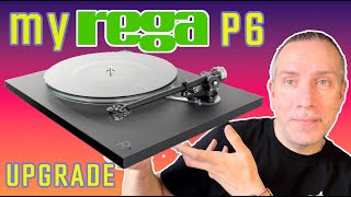 Rega P6 Turntable Upgrade [upl. by Anavahs]