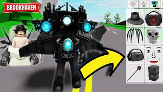 HOW TO TURN INTO Skibidi Toilet 69 in Roblox Brookhaven ID Codes [upl. by Longawa]