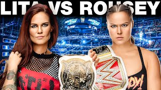 quotYou Wont Believe Who Wins Lita or Ronda Rousey in WWE2k23 Gameplayquot [upl. by Enohpets]