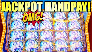 ★JACKPOT HANDPAY★ MASSIVE 🦄 MY BIGGEST MYSTICAL UNICORN JACKPOT Slot Machine LIGHT amp WONDER [upl. by Ellerrehc]