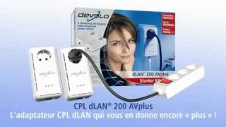 devolo dLAN® 200 AVplus française [upl. by Winne]