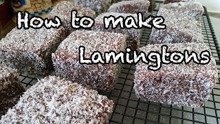 How to make lamingtons [upl. by Melisa]