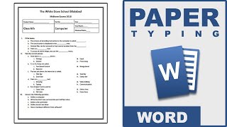 How to Create a Paper in MS Word  For Beginners [upl. by Inga]