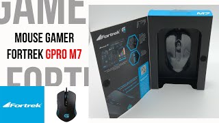 Fortrek GPRO M7  MPro Gaming Mouse Unboxing [upl. by Shushan368]