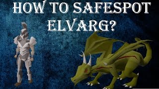 How to SAFESPOT FLINCH elvarg in dragon slayer Dragon slayer safespot [upl. by Ruffina725]