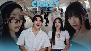 LE SSERAFIM 르세라핌 CRAZY OFFICIAL MV REACTION [upl. by Stubstad]