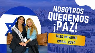 Entrevista con Miss Univerde Israel 2024 👑👸🏻 [upl. by Assirram]