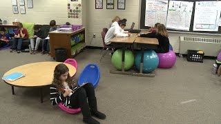 Flexible Seating at Poplar Tree Elementary School [upl. by Henrion83]