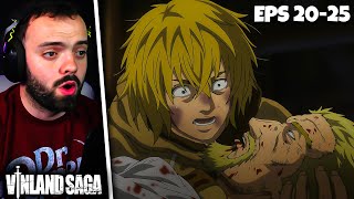 SEASON 1 WAS AMAZING 🔥 Vinland Saga Eps 20  25 Reaction [upl. by Neyut]