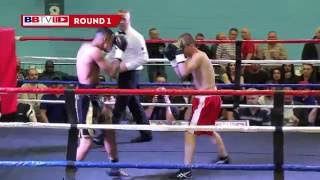 Zelfa Barrett Vs Damian Lawniczak  Black Flash Promotions BBTV Live amp VIP Boxing [upl. by Ora]