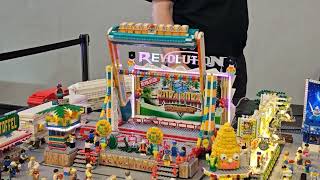 LEGO KIRMES  KERMIS  FUNFAIR  Intermodellbau Messe Dortmund 2023 [upl. by Tallie]