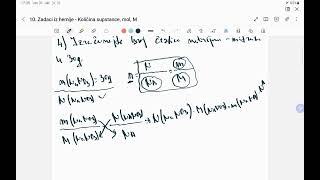 10 Zadaci iz hemije  Kolicina supstance mol Molarna masa 6deo [upl. by Kacerek503]
