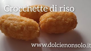 crocchette di riso crocchettediriso [upl. by Awe326]